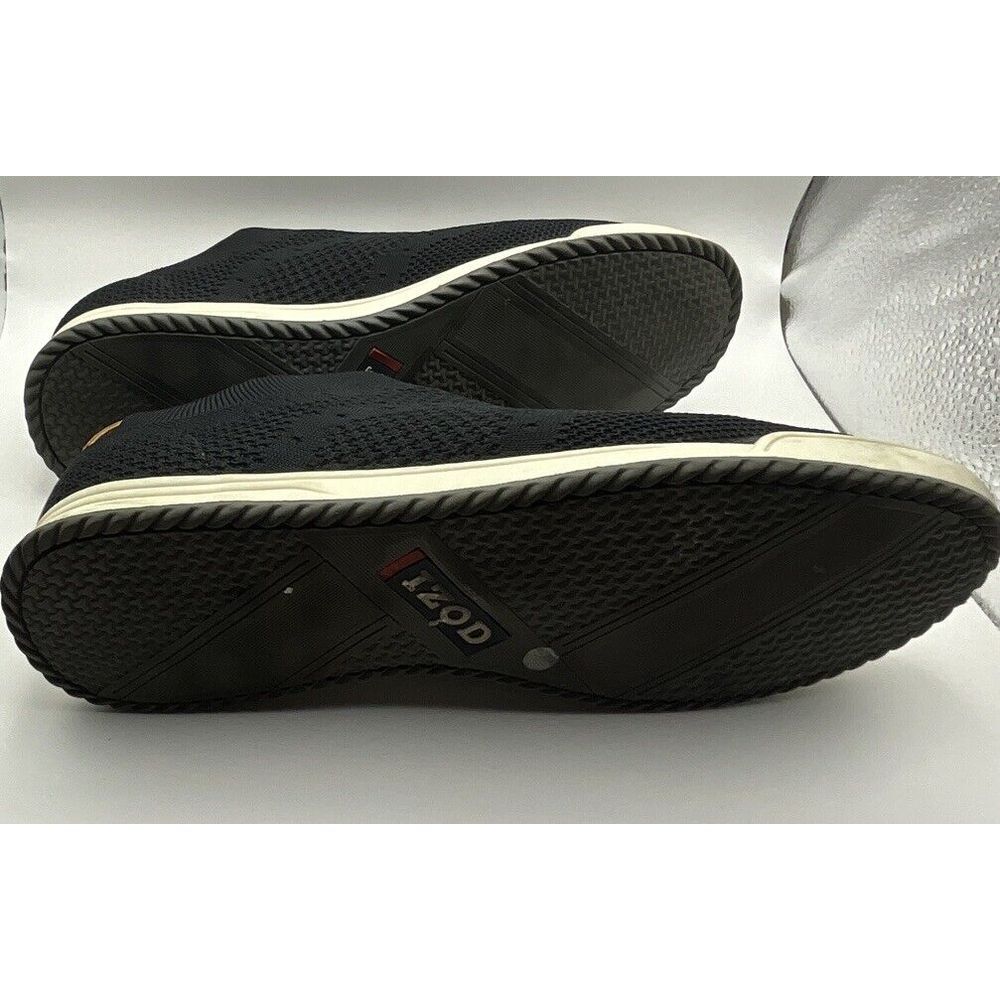 IZOD Breeze Oxford Casual Shoes for Men, Memory Foam Canvas BLACK - Picture 6 of 11
